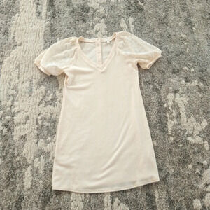 Blu pepper beige cream dress